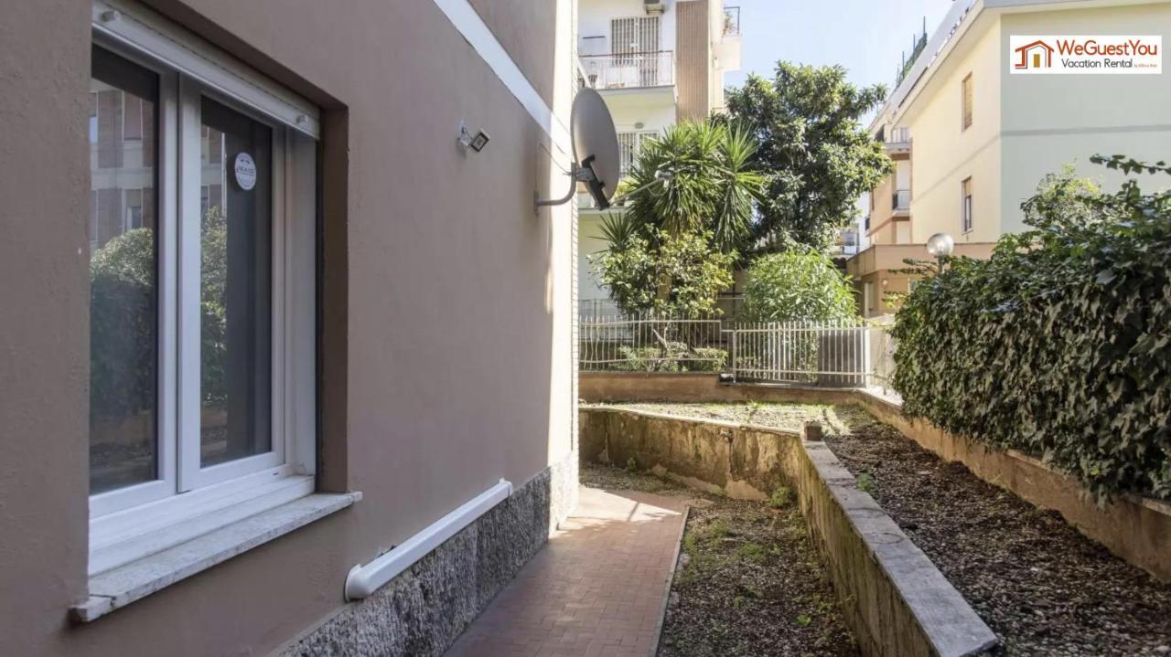 Igea With Garden - Close To Policlinico Gemelli Rome Bagian luar foto